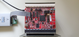 Directly Above View of K70 Tower with J-Link no Serial